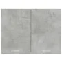 Hanging wardrobe in gray concrete plywood 80x31x60 cm by , Kitchen cabinets - Ref: Foro24-856109, Price: 60,12 €, Discount: %