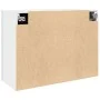 Hanging wardrobe in gray concrete plywood 80x31x60 cm by , Kitchen cabinets - Ref: Foro24-856109, Price: 60,12 €, Discount: %