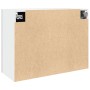 Hängender Schrank aus grauem Beton-Sperrholz 80x31x60 cm. von , Küchenschränke - Ref: Foro24-856109, Preis: 62,56 €, Rabatt: %