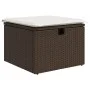 Set of 6 garden sofas and brown synthetic rattan cushions by , Garden sets - Ref: Foro24-3326144, Price: 416,31 €, Discount: %