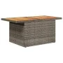 Set of garden sofas and cushions 8 pieces synthetic rattan gray by , Garden sets - Ref: Foro24-3327238, Price: 554,47 €, Disc...