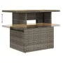 Set of garden sofas and cushions 8 pieces synthetic rattan gray by , Garden sets - Ref: Foro24-3327238, Price: 554,47 €, Disc...