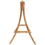 Solid curved wood swing with teak finish by vidaXL, Porch Swing Accessories - Ref: Foro24-313934, Price: 188,30 €, Discount: %