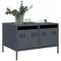 TV-Möbel aus kaltgewalztem Stahl in Anthrazit 68x50x43,5 cm von , TV-Möbel - Ref: Foro24-851240, Preis: 108,59 €, Rabatt: %