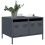 TV-Möbel aus kaltgewalztem Stahl in Anthrazit 68x50x43,5 cm von , TV-Möbel - Ref: Foro24-851240, Preis: 109,99 €, Rabatt: %