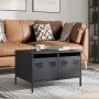 TV-Möbel aus kaltgewalztem Stahl in Anthrazit 68x50x43,5 cm von , TV-Möbel - Ref: Foro24-851240, Preis: 108,59 €, Rabatt: %
