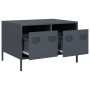 TV-Möbel aus kaltgewalztem Stahl in Anthrazit 68x50x43,5 cm von , TV-Möbel - Ref: Foro24-851240, Preis: 109,99 €, Rabatt: %