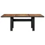 Black synthetic rattan garden dining table 200x100x74 cm by vidaXL, Garden tables - Ref: Foro24-310144, Price: 215,60 €, Disc...