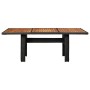 Mesa de comedor de jardín ratán sintético negro 200x100x74 cm de vidaXL, Mesas de jardín - Ref: Foro24-310144, Precio: 336,92 €
