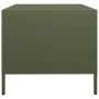 TV-Möbel aus kaltgewalztem Stahl in Olivgrün, 68x50x43,5 cm. von , TV-Möbel - Ref: Foro24-851242, Preis: 81,15 €, Rabatt: %