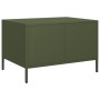 TV-Möbel aus kaltgewalztem Stahl in Olivgrün, 68x50x43,5 cm. von , TV-Möbel - Ref: Foro24-851242, Preis: 81,15 €, Rabatt: %