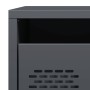 Bedside tables 2 units anthracite gray steel 35x39x43.5 cm by , Nightstands - Ref: Foro24-851249, Price: 74,66 €, Discount: %