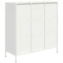 Weißer Stahlschrank 101,5x39x103,5 cm von , Sideboards - Ref: Foro24-851393, Preis: 126,67 €, Rabatt: %