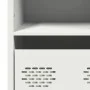 Aparador de acero blanco 101,5x39x103,5 cm de , Aparadores - Ref: Foro24-851393, Precio: 126,66 €, Descuento: %