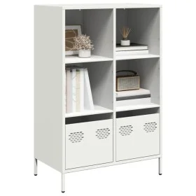 Weißer Stahlschrank 68x39x103,5 cm von , Sideboards - Ref: Foro24-851387, Preis: 110,73 €, Rabatt: %