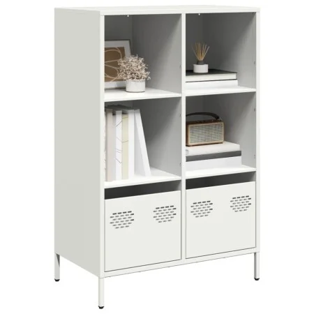 Weißer Stahlschrank 68x39x103,5 cm von , Sideboards - Ref: Foro24-851387, Preis: 110,73 €, Rabatt: %