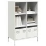 Weißer Stahlschrank 68x39x103,5 cm von , Sideboards - Ref: Foro24-851387, Preis: 110,73 €, Rabatt: %