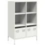 Weißer Stahlschrank 68x39x103,5 cm von , Sideboards - Ref: Foro24-851387, Preis: 110,73 €, Rabatt: %