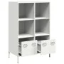 Weißer Stahlschrank 68x39x103,5 cm von , Sideboards - Ref: Foro24-851387, Preis: 110,73 €, Rabatt: %