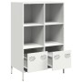Weißer Stahlschrank 68x39x103,5 cm von , Sideboards - Ref: Foro24-851387, Preis: 111,73 €, Rabatt: %