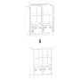 Weißer Stahlschrank 68x39x103,5 cm von , Sideboards - Ref: Foro24-851387, Preis: 110,73 €, Rabatt: %