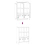 Weißer Stahlschrank 68x39x103,5 cm von , Sideboards - Ref: Foro24-851387, Preis: 111,73 €, Rabatt: %