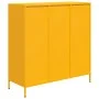 Gelber Senf-Stahlschrank 101,5x39x103,5 cm von , Sideboards - Ref: Foro24-851391, Preis: 172,41 €, Rabatt: %