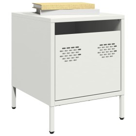 Nachttisch aus weißem Stahl 35x39x43,5 cm von , Nachttische - Ref: Foro24-851254, Preis: 43,68 €, Rabatt: %
