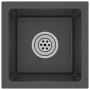 Fregadero hecho a mano acero inoxidable negro de vidaXL, Fregaderos - Ref: Foro24-51499, Precio: 111,99 €, Descuento: %