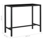 5-teiliges Gartenbar-Set und schwarze synthetische Rattankissen von vidaXL, Gartensets - Ref: Foro24-3094793, Preis: 443,32 €...