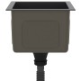 Handgefertigte Spüle aus schwarzem Edelstahl von vidaXL, Sinkt - Ref: Foro24-51499, Preis: 112,26 €, Rabatt: %