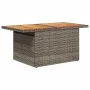 6-piece garden furniture set with gray synthetic rattan cushions by , Garden sets - Ref: Foro24-3327154, Price: 433,53 €, Dis...