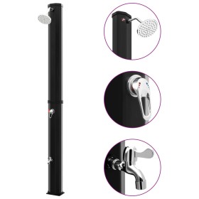 Outdoor solar shower with sprayer and black tap 35 L by vidaXL, Pool and spa accessories - Ref: Foro24-92942, Price: 197,71 €...
