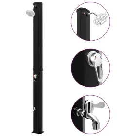 Outdoor solar shower with sprayer and black tap 35 L by vidaXL, Pool and spa accessories - Ref: Foro24-92942, Price: 204,89 €...