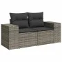 7-piece garden sofa set with gray synthetic rattan cushions by , Garden sets - Ref: Foro24-3327343, Price: 506,20 €, Discount: %