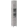 Badezimmermöbel-Set, 2-teilig, aus grauem Beton-Sperrholz. von , Badezimmermöbel - Ref: Foro24-3324955, Preis: 175,21 €, Raba...