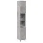 Bathroom furniture set, 2 pieces, gray plywood concrete by , Bathroom furniture - Ref: Foro24-3324955, Price: 175,45 €, Disco...