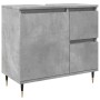 Badezimmermöbel-Set, 2-teilig, aus grauem Beton-Sperrholz. von , Badezimmermöbel - Ref: Foro24-3324955, Preis: 175,21 €, Raba...