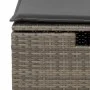7-piece garden sofa set with gray synthetic rattan cushions by , Garden sets - Ref: Foro24-3325306, Price: 423,34 €, Discount: %