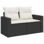 7-piece garden sofa set with black synthetic rattan cushions by , Garden sets - Ref: Foro24-3325402, Price: 411,23 €, Discoun...