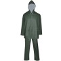 Chubasquero impermeable reforzado con capucha 2 pzas XXL verde de , Trajes impermeables - Ref: Foro24-130783, Precio: 21,56 €...