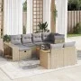 11-piece garden sofa set with beige synthetic rattan cushions by , Garden sets - Ref: Foro24-3326083, Price: 634,19 €, Discou...