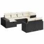 Set de sofás de jardín y cojines 10 pzas ratán sintético negro von , Gartensets - Ref: Foro24-3326060, Preis: 530,09 €, Rabat...