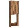 Waschmaschinenschrank aus gealtertem Holz 64x25,5x190 cm von , Zubehör für Waschmaschinen und Trockner - Ref: Foro24-856646, ...