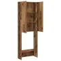 Armario de lavadora madera envejecida 64x25,5x190 cm de , Accesorios para lavadoras y secadoras - Ref: Foro24-856646, Precio:...