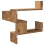 Eck-Wandregal aus gealtertem Holz 40x40x49,5 cm von , Regale und Regale - Ref: Foro24-856606, Preis: 25,79 €, Rabatt: %