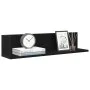 Wandregale 2 Stück, schwarzes Ingenieurholz, 75x16,5x16,5 cm. von , Regale und Regale - Ref: Foro24-860032, Preis: 30,99 €, R...