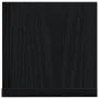Wall shelves 2 units engineered wood black 75x16.5x16.5 cm by , Shelves and shelves - Ref: Foro24-860032, Price: 30,99 €, Dis...