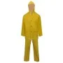 Chubasquero impermeable reforzado con capucha 2 pzas M amarillo de , Trajes impermeables - Ref: Foro24-130776, Precio: 26,63 ...