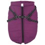 Wasserdichter reflektierender Hundemantel mit Geschirr 4XL Lila von , Kleidung für Hunde - Ref: Foro24-4019643, Preis: 24,71 ...